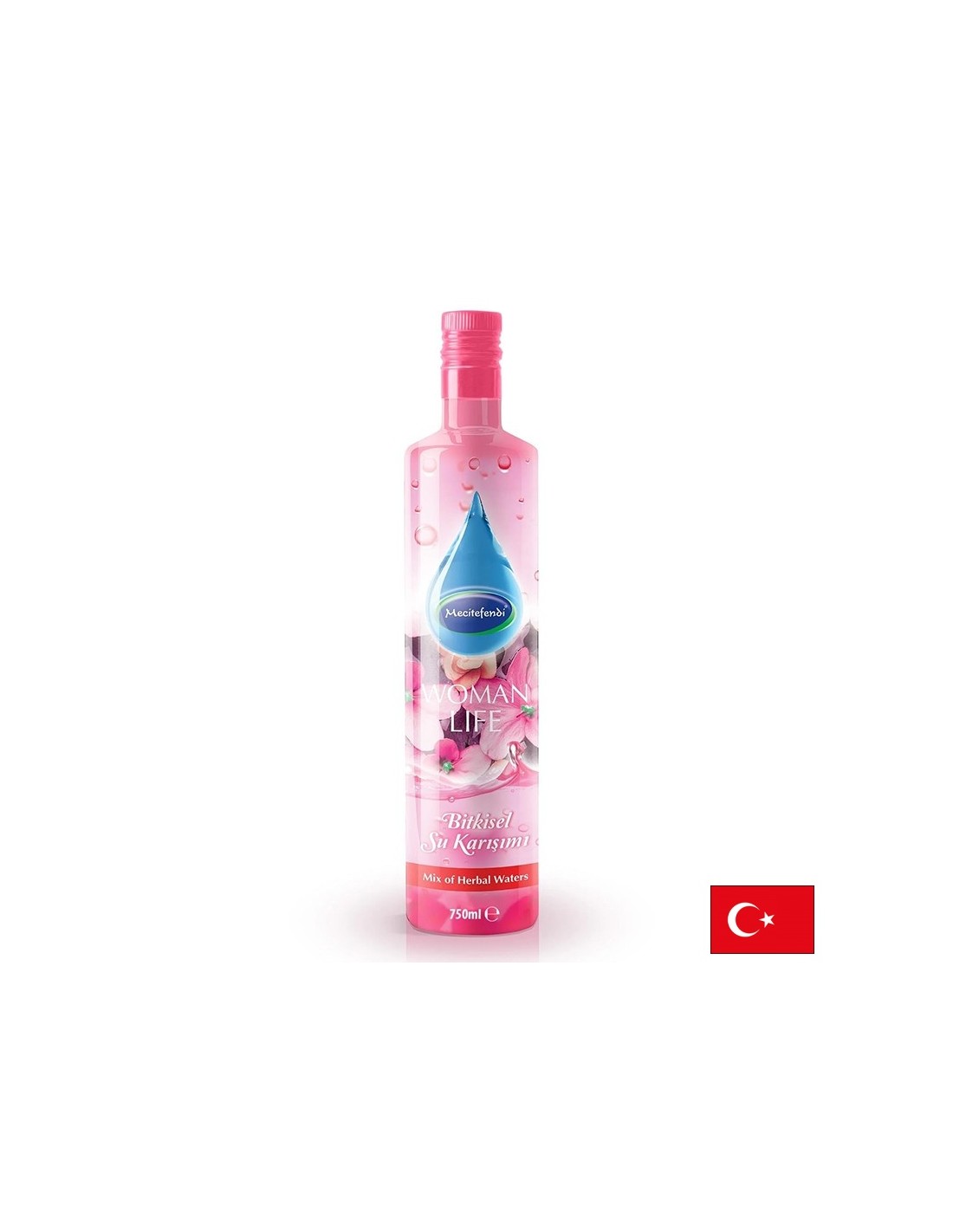 Aromás gyógynövényvíz nőknek – hormonális egészség, 750 ml, 15 adag