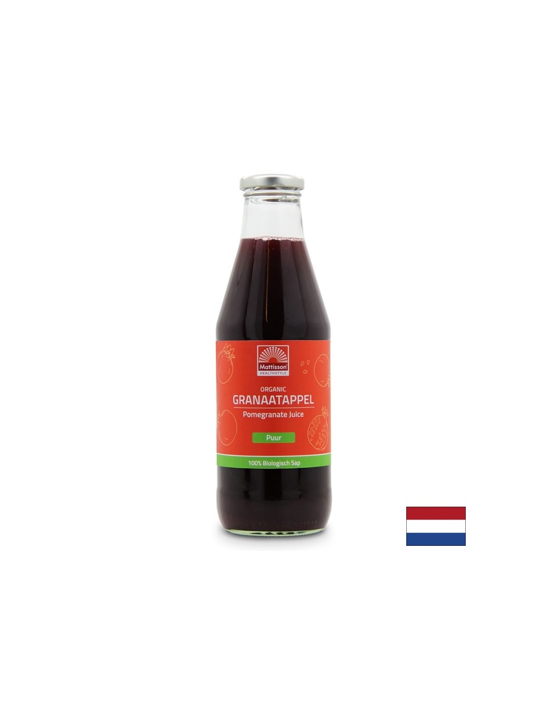 Bio gránátalmalé, 750 ml <tc>Mattisson Healthstyle</tc>