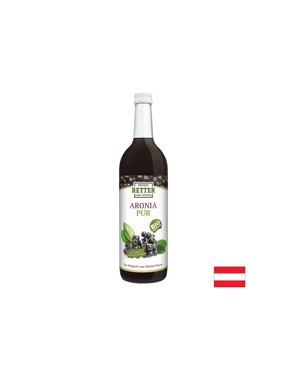 Immunitás és egészséges szív - Aronia juice, BIO, 750 ml