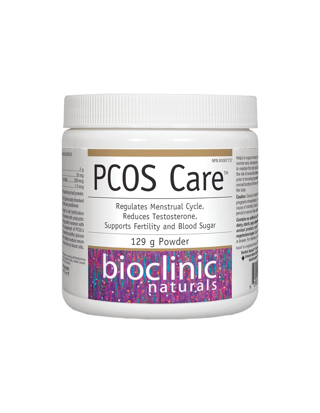 PCOS Care™ / Care for Polycystic Ovarian Syndrome x 129 g Natural Factors - Nutra Best Europe