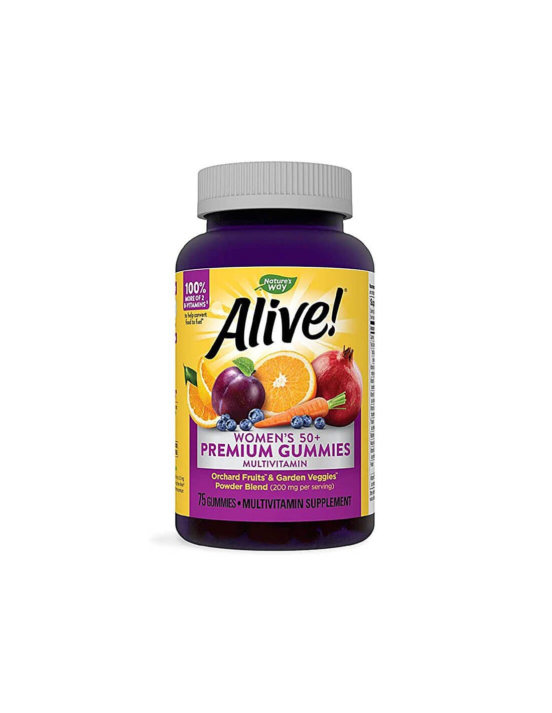 Alive! Women`s 50+ Gummy Vitamins - 75 gummies - Nutra Best Europe