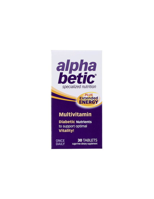 Energizing multivitamins for diabetics - Alpha betic®, 30 tablets - Nutra Best Europe
