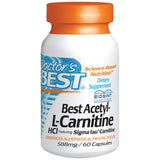 BEST Acetyl-L-Carnitine 500 mg - 60 capsules - Nutra Best Europe