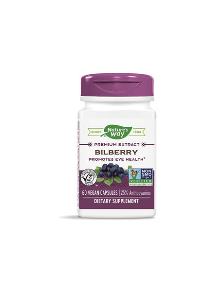 Bilberry 200 mg - 60 capsules - Nutra Best Europe