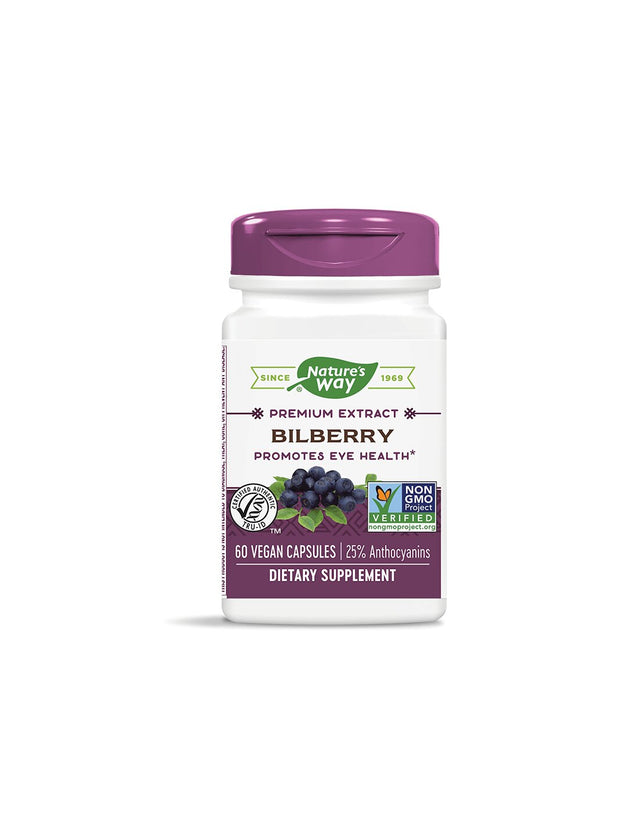 Bilberry 200 mg - 60 capsules - Nutra Best Europe