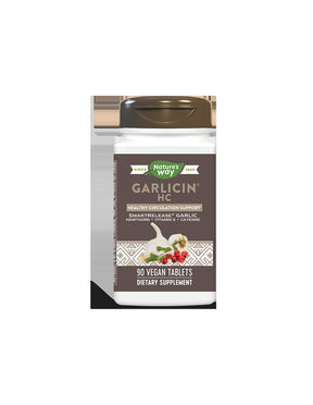 Garlicin® SmartRelease® HC/ Garlicin® HC x 90 tablets Nature's Way - Nutra Best Europe
