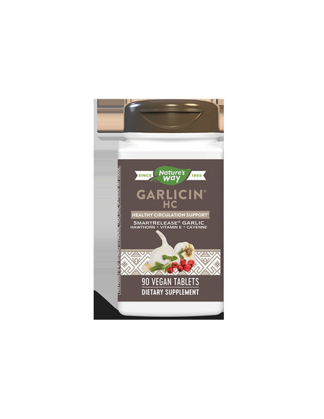 Garlicin® SmartRelease® HC/ Garlicin® HC x 90 tablets Nature's Way - Nutra Best Europe