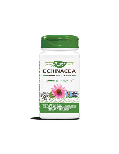 Echinacea 400 mg - 100 capsules - Nutra Best Europe