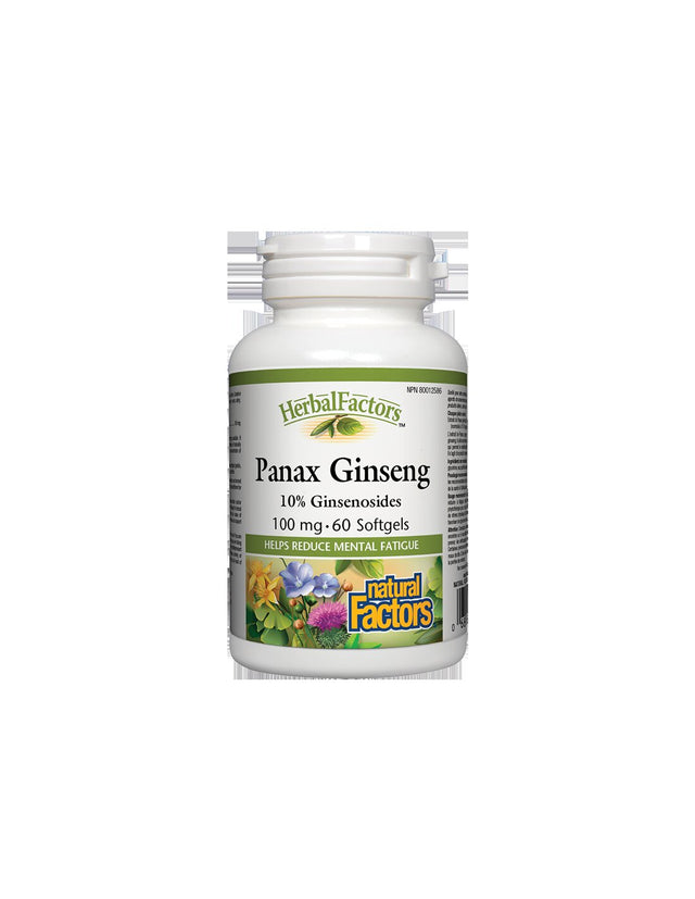 Panax Ginseng 100 mg - 60 Gel capsules - Nutra Best Europe