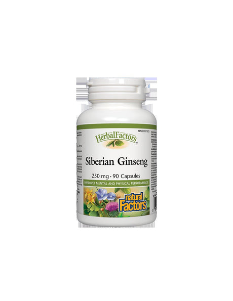 Siberian Ginseng 250 mg - 90 capsules - Nutra Best Europe