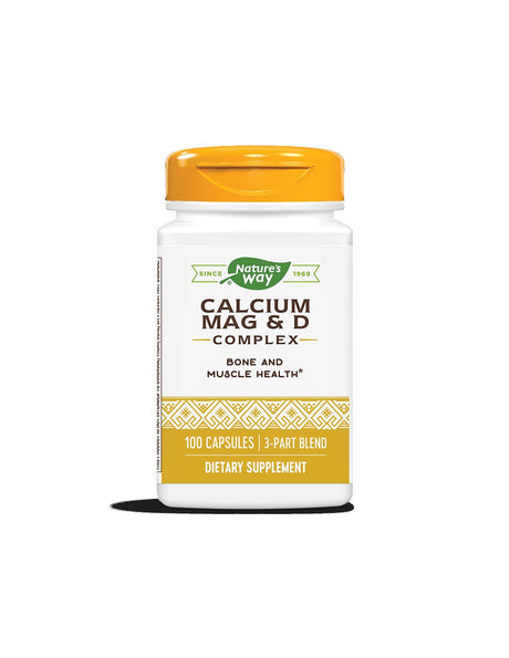 Calcium, Mag & Vit D - 100 capsules - Nutra Best Europe