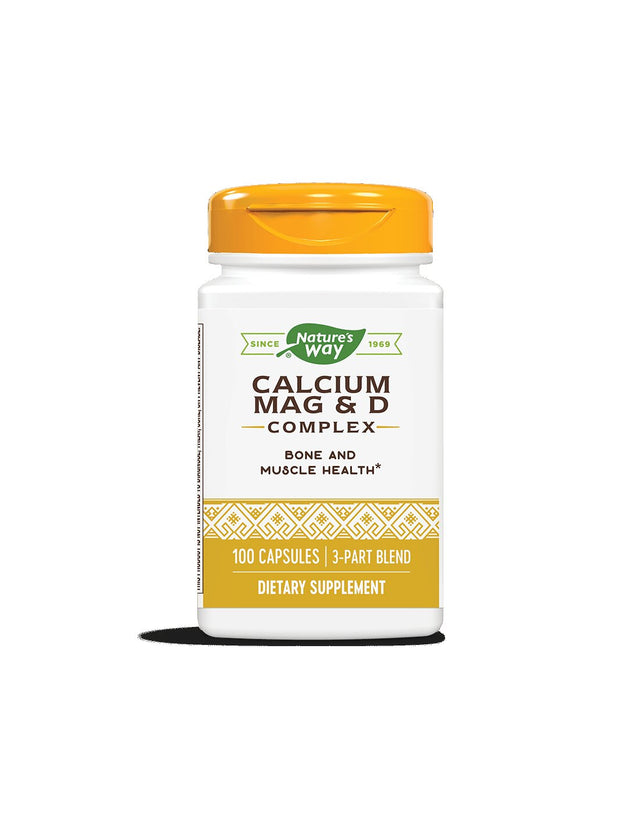 Calcium, Mag & Vit D - 100 capsules - Nutra Best Europe