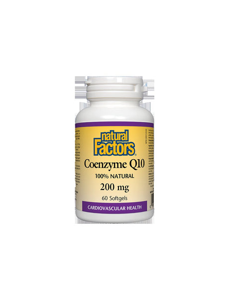 Coenzyme Q10 200 mg - 60 Gel capsules - Nutra Best Europe