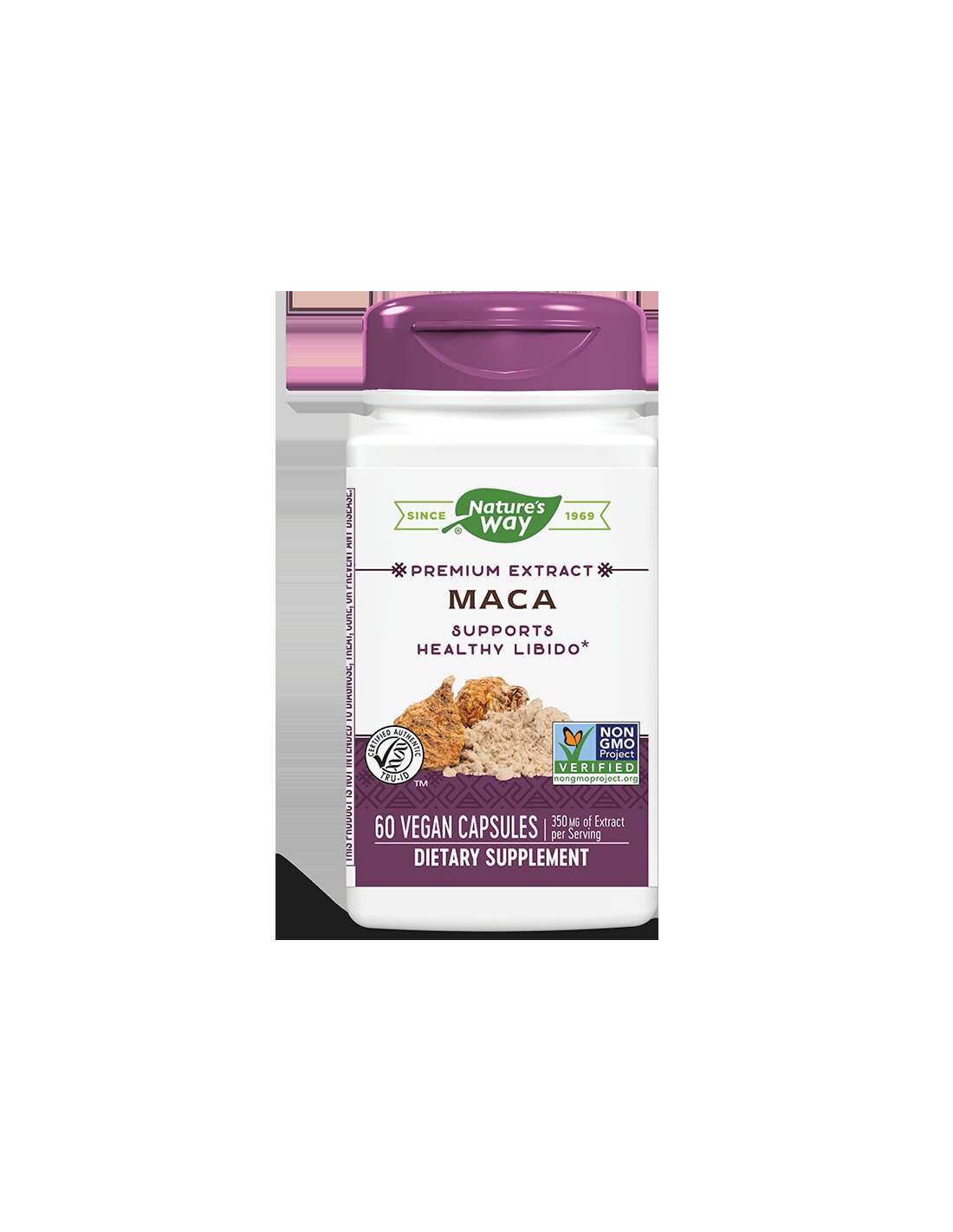Maca - Maca 350 mg, 60 capsules Nature's Way - Nutra Best Europe