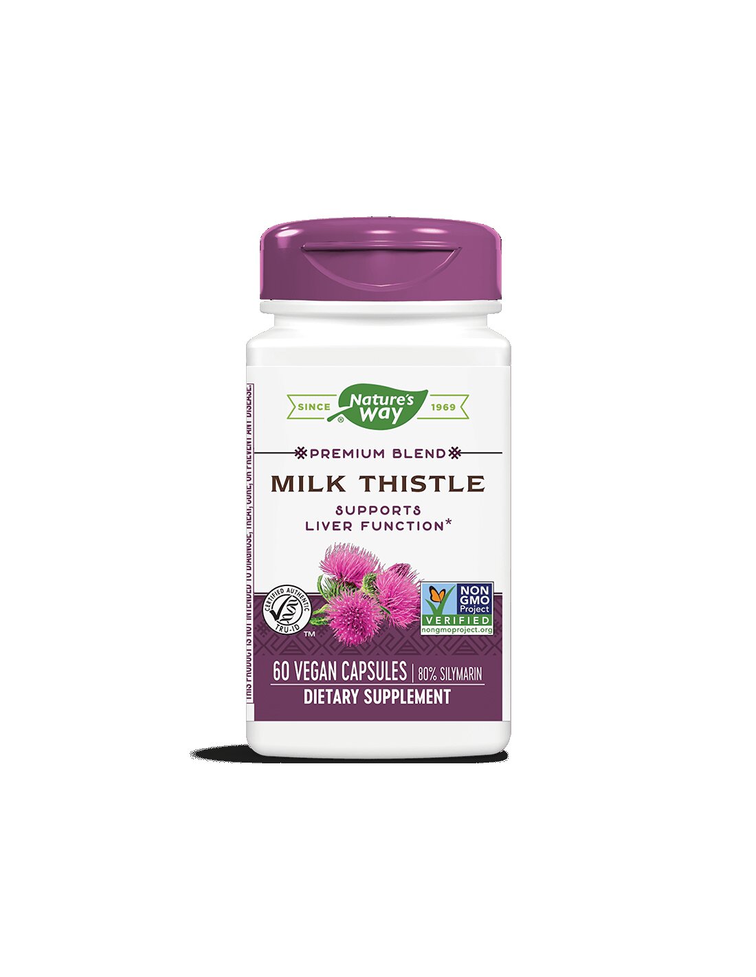 Milk Thistle 295 mg - 60 capsules - Nutra Best Europe