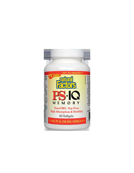 PS-IQ Memory - 60 Gel capsules - Nutra Best Europe