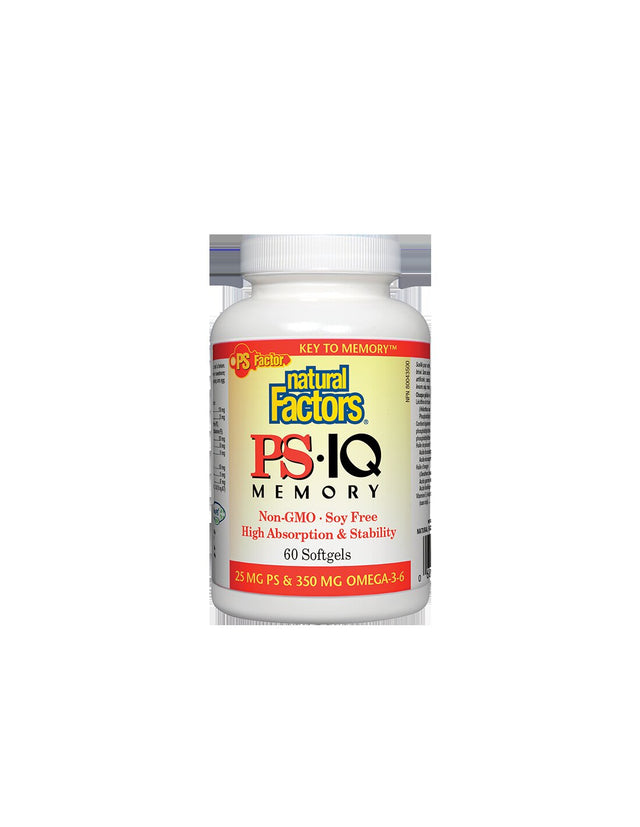 PS-IQ Memory - 60 Gel capsules - Nutra Best Europe