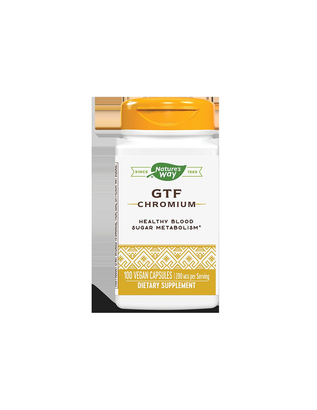 GTF Chromium 200 mcg - 100 capsules - Nutra Best Europe