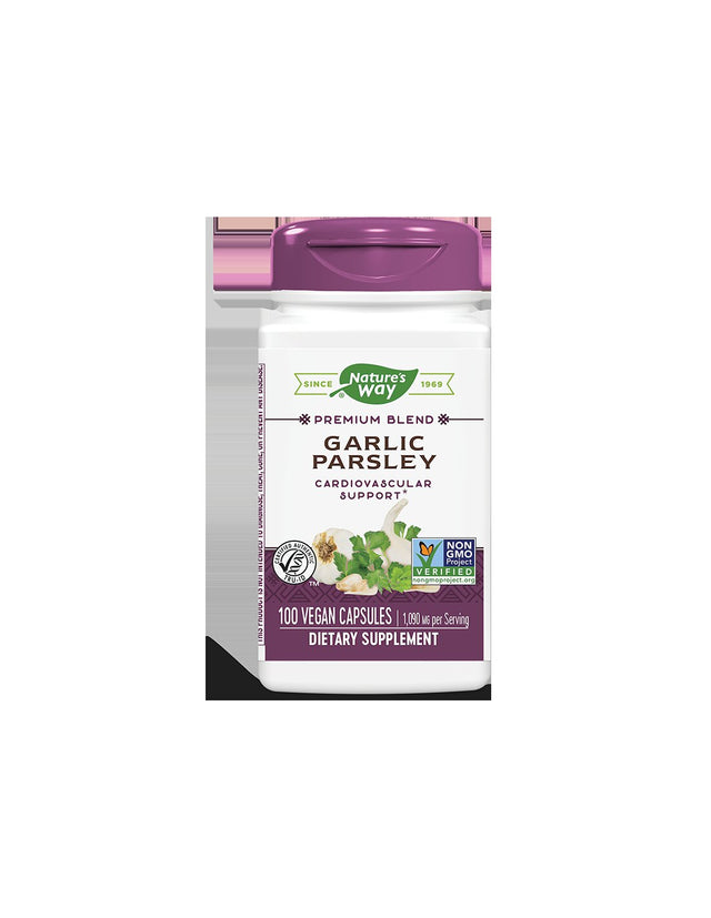 For a healthy heart - Premium formula with garlic and parsley extracts, 100 capsules - Nutra Best Europe