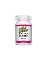 Calcium Factor+ 350 mg - 90 Tablets - Nutra Best Europe