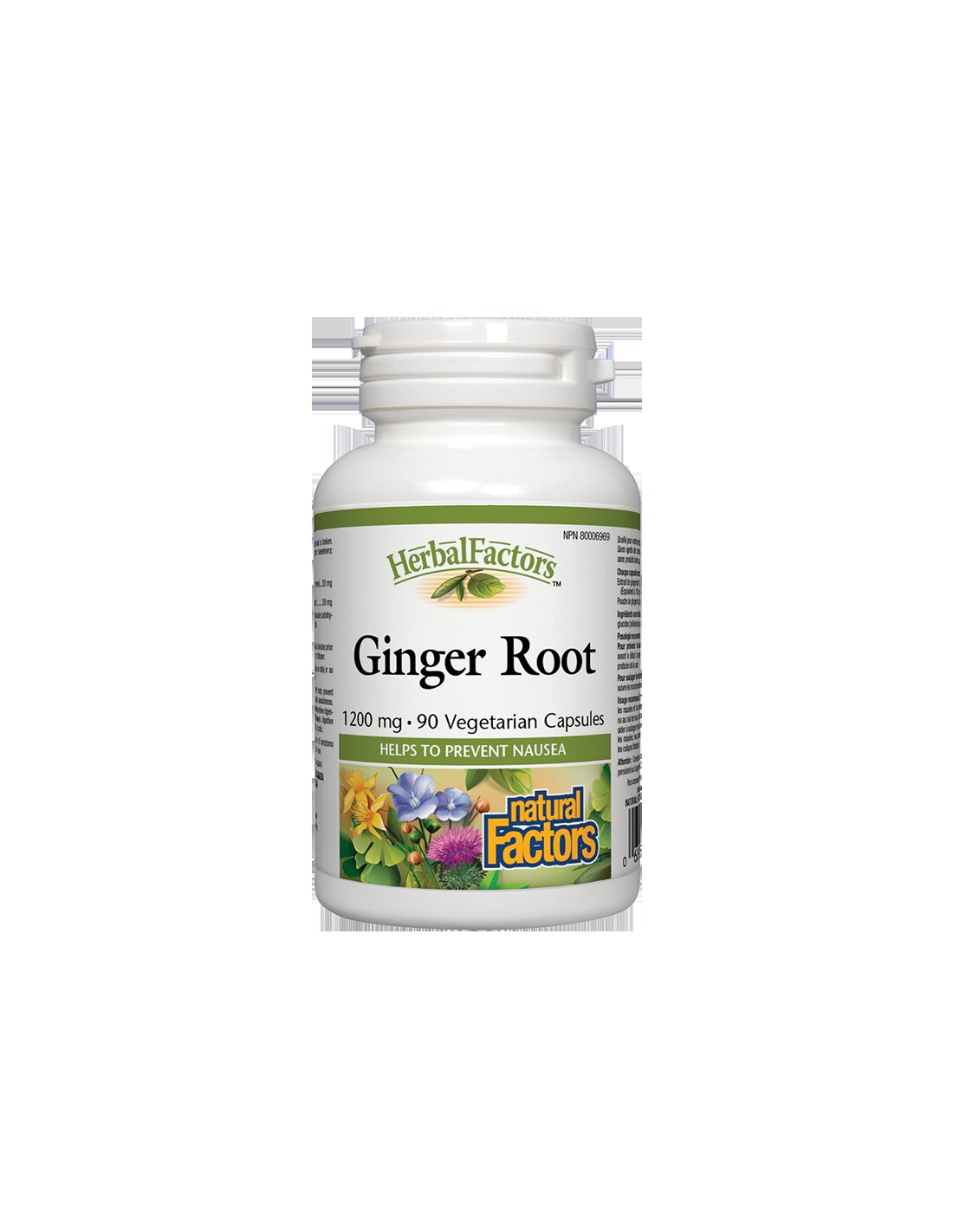 Ginger Root 1200 mg - 90 capsules - Nutra Best Europe