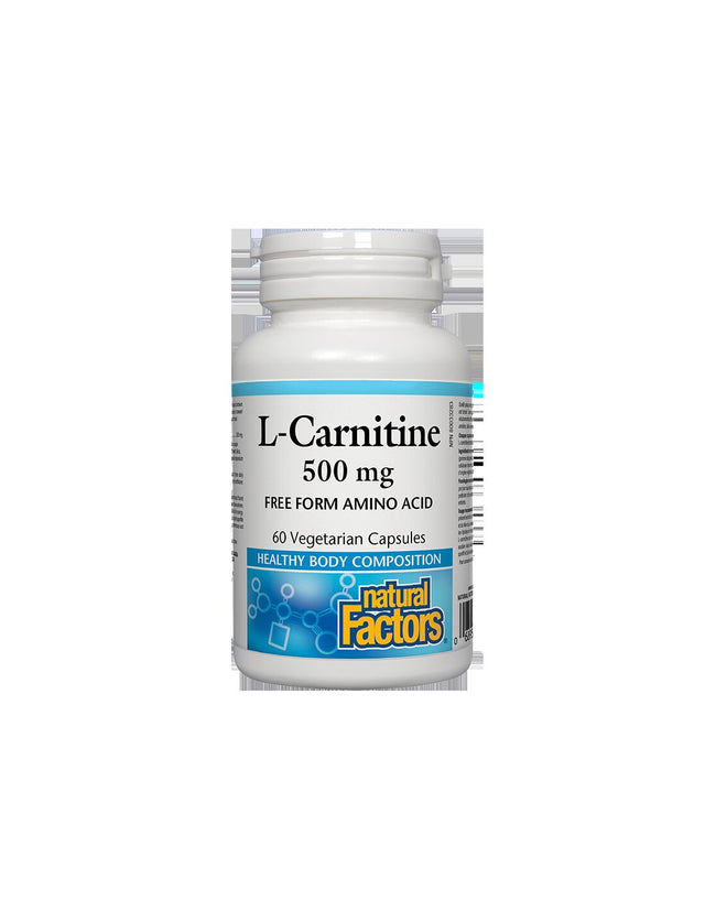 L-Carnitine 500 mg - 60 capsules - Nutra Best Europe