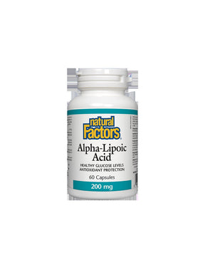 Alpha Lipoic Acid 200 mg - 60 capsules - Nutra Best Europe
