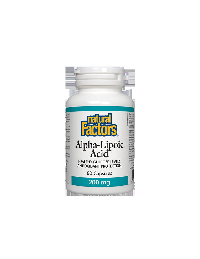 Alpha Lipoic Acid 200 mg - 60 capsules - Nutra Best Europe