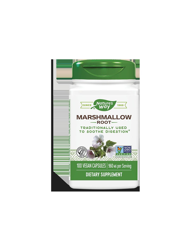 Marshmallow root 480 mg - 100 capsules - Nutra Best Europe