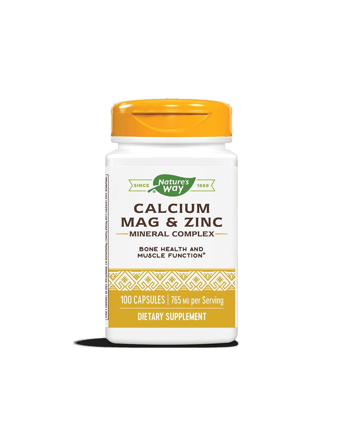 Calcium, Mag & Zinc - 100 capsules - Nutra Best Europe