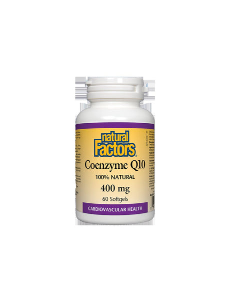 CoQ10 400 mg - 60 Gel capsules - Nutra Best Europe