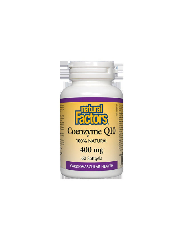 CoQ10 400 mg - 60 Gel capsules - Nutra Best Europe