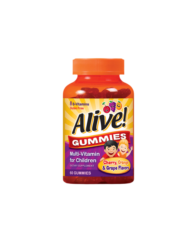 Alive! Multi-vitamin For Children Gummies / Alive! Multivitamins for children x 60 Nature's Way gel tablets - Nutra Best Europe