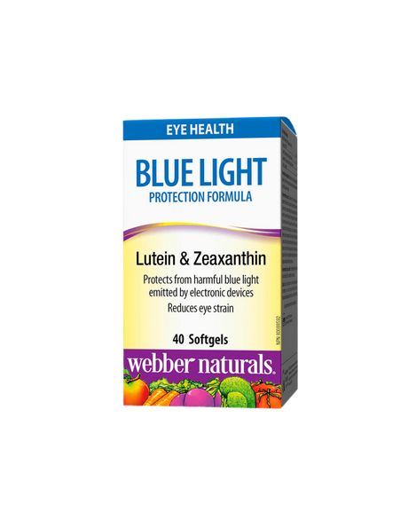 Lutein and Zeaxanthin Formula for Strong Vision - Blue Light Protection - Digital Device Protection, 40 Softgel Capsules - Nutra Best Europe