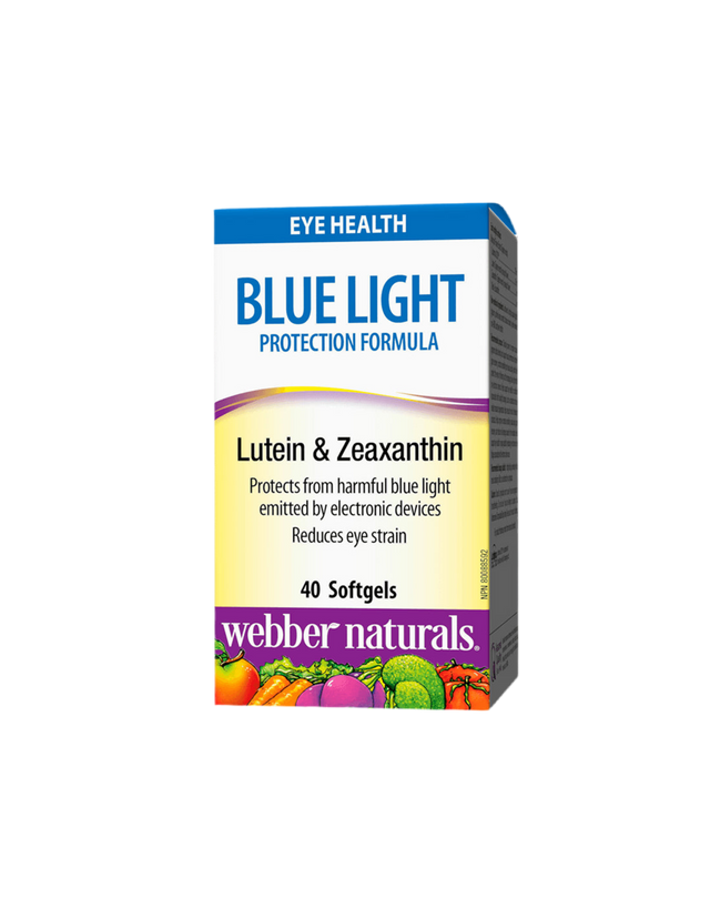 Lutein and Zeaxanthin Formula for Strong Vision - Blue Light Protection - Digital Device Protection, 40 Softgel Capsules - Nutra Best Europe