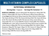 Multi-Vitamin Complex Vitality - 90 capsules - Nutra Best Europe