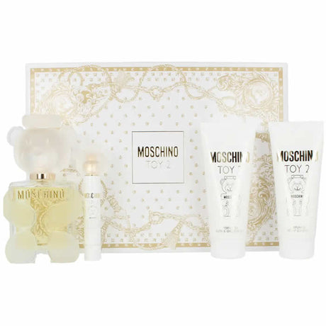 Moschino Toy 2 Eau De Parfum Spray 100ml Set 4 Pieces - Nutra Best Europe