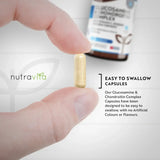 Glucosamine Chondroitin /180 capsules, 90 days/ with Turmeric, Ginger & Vitamin C Nutravita - Nutra Best Europe