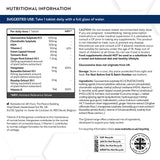 Joint Complex with Glucosamine, Chondroitin, MSM and Manganese – 180 tablets (6 months of intake) - Nutra Best Europe