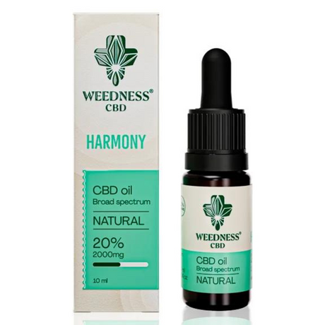 Хармония CBD масло 20% Широк спектър |Натурално (10ml) - Nutra Best Europe