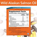 Wild Alaskan Salmon Oil - 200 Softgels - Nutra Best Europe