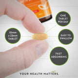 Vitamin C 1000 mg with Zinc (Albion® Zinc) 15mg 210 tablets Nutravita - Nutra Best Europe