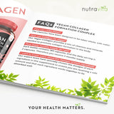 Vegan Collagen Formation Complex 180 Vcaps. Nutravita - Nutra Best Europe