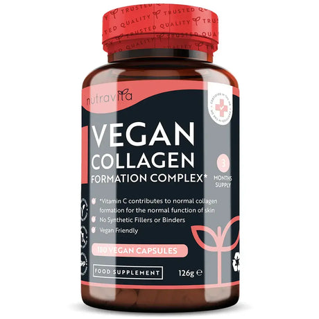 Vegan Collagen Formation Complex 180 Vcaps. Nutravita - Nutra Best Europe