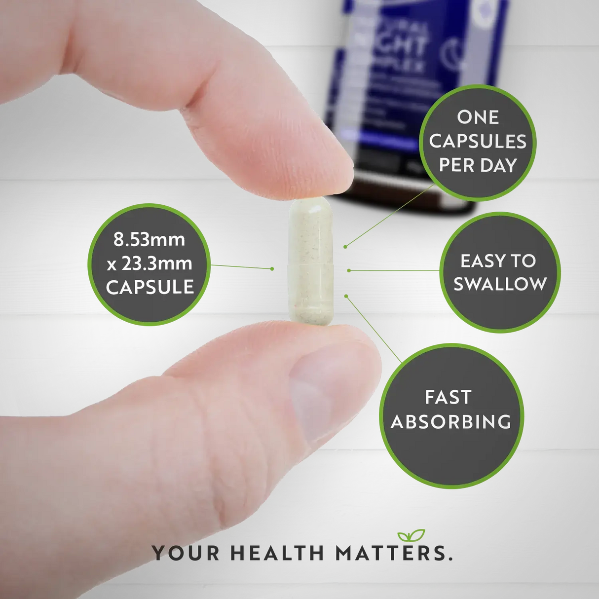 Natural Night Sleep Complex 120 Vcaps. Nutravita - Nutra Best Europe