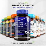 Natural Night Sleep Complex 120 Vcaps. Nutravita - Nutra Best Europe