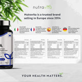 BCAA (2:1:1) with Vitamins B6 & B12 - 180 Vcaps. Nutravita - Nutra Best Europe