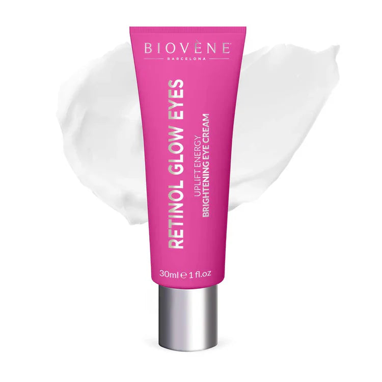 Retinol Glow Eye Cream with Vitamin E for Rejuvenating the Eye Area 30 ml - Nutra Best Europe