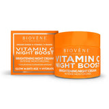 Vitamin C night booster cream with anti-aging effect for renewal 50 ml - Nutra Best Europe