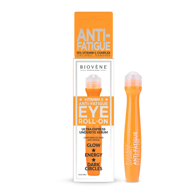 Vitamin C eye roller with 10% vitamin C for a fresh and radiant look 15 ml - Nutra Best Europe